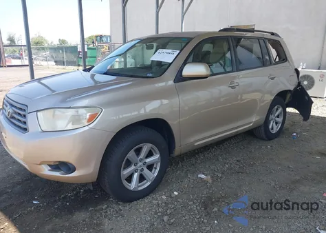 2008 Toyota Highlander from USA, damaged, VIN JTEDS41A882044866